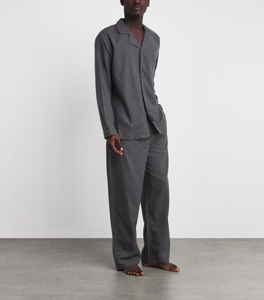 Cotton Long-Sleeve Pyjama Set