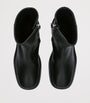aeyde Black Leather Teddy Ankle Boots 65