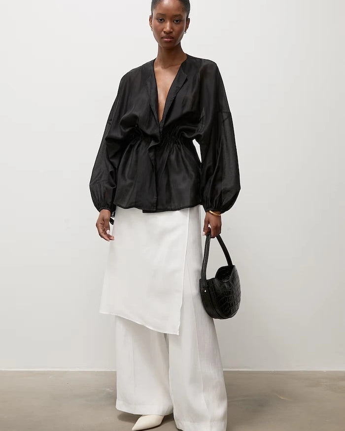 Answear.LAB liyoselli kadın bluzu
