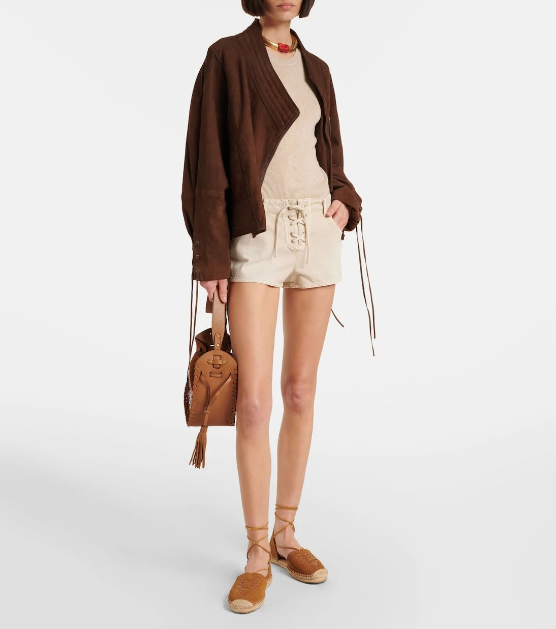 Isabel Marant - Celsi leather espadrilles