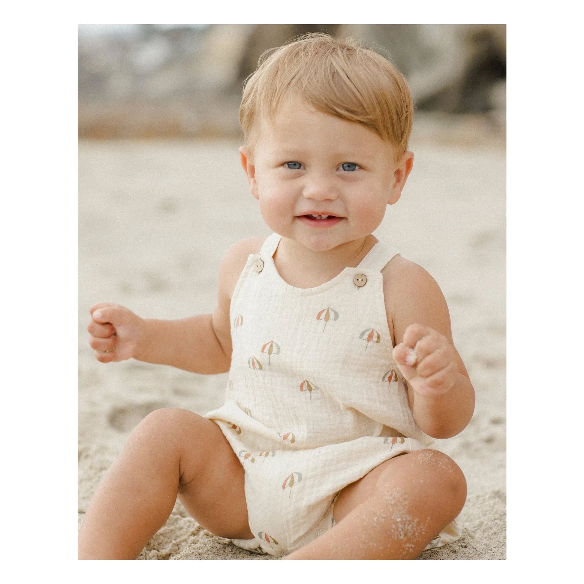 Rylee + Cru - Lou romper | Ecru