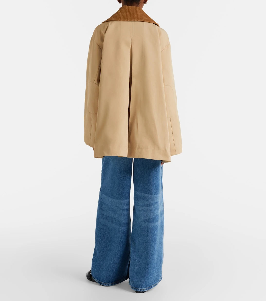 Ganni - High-rise wide-leg jeans