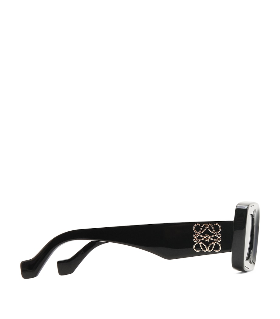 Black Rectangular Sunglasses