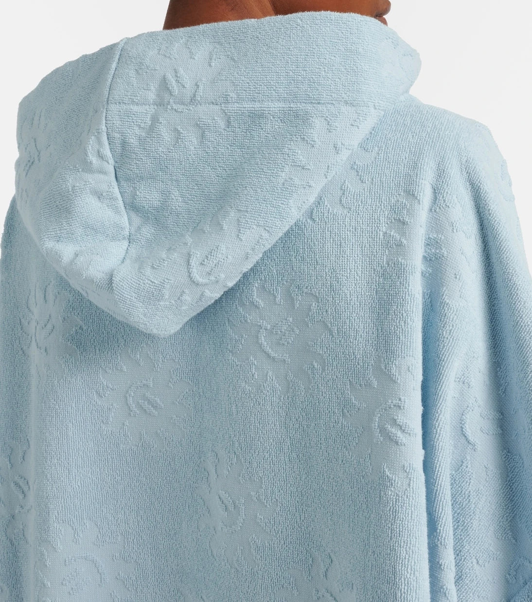 Hunza G - Hooded cotton terry poncho