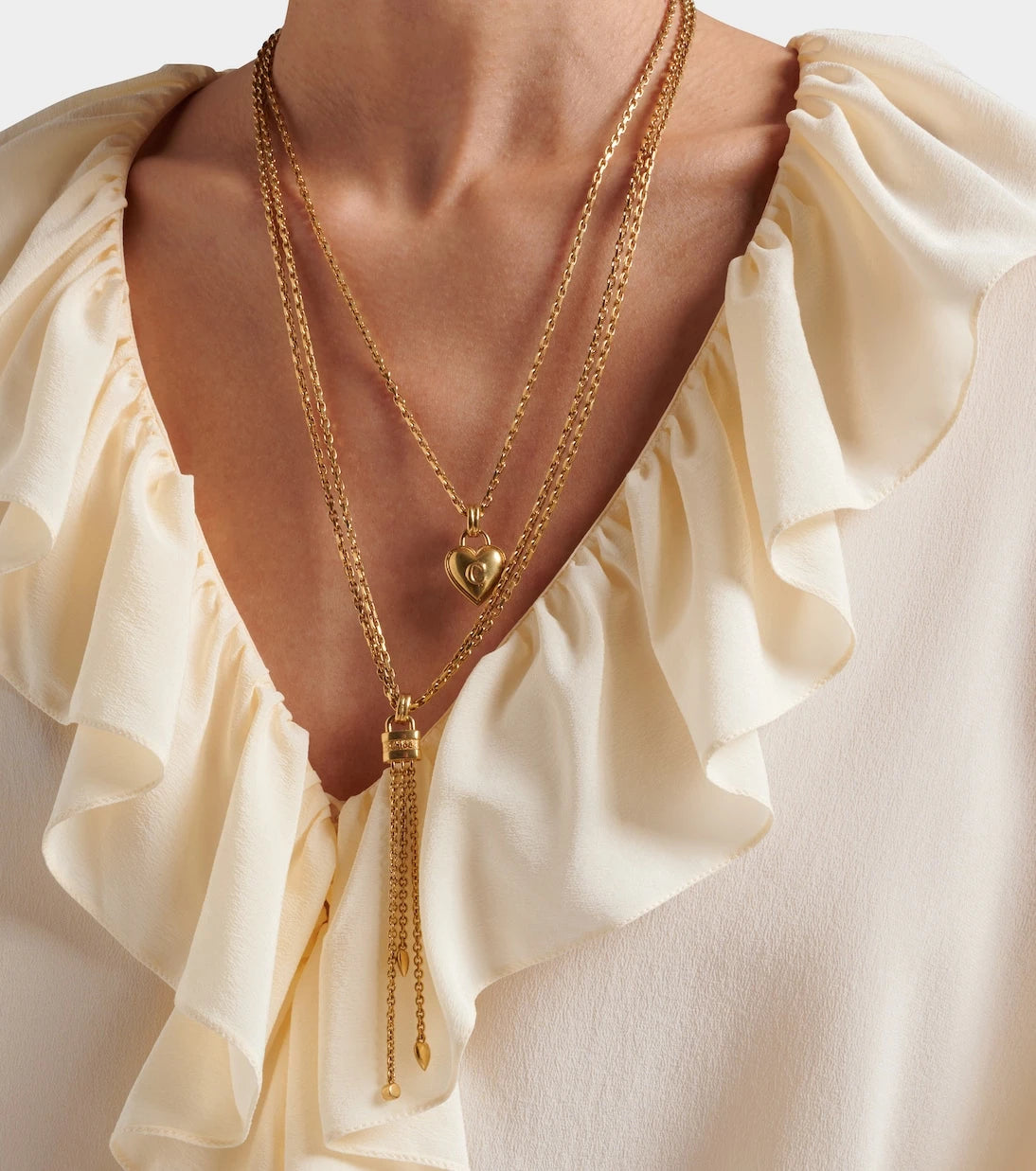 Chloé - Paddington embellished necklace