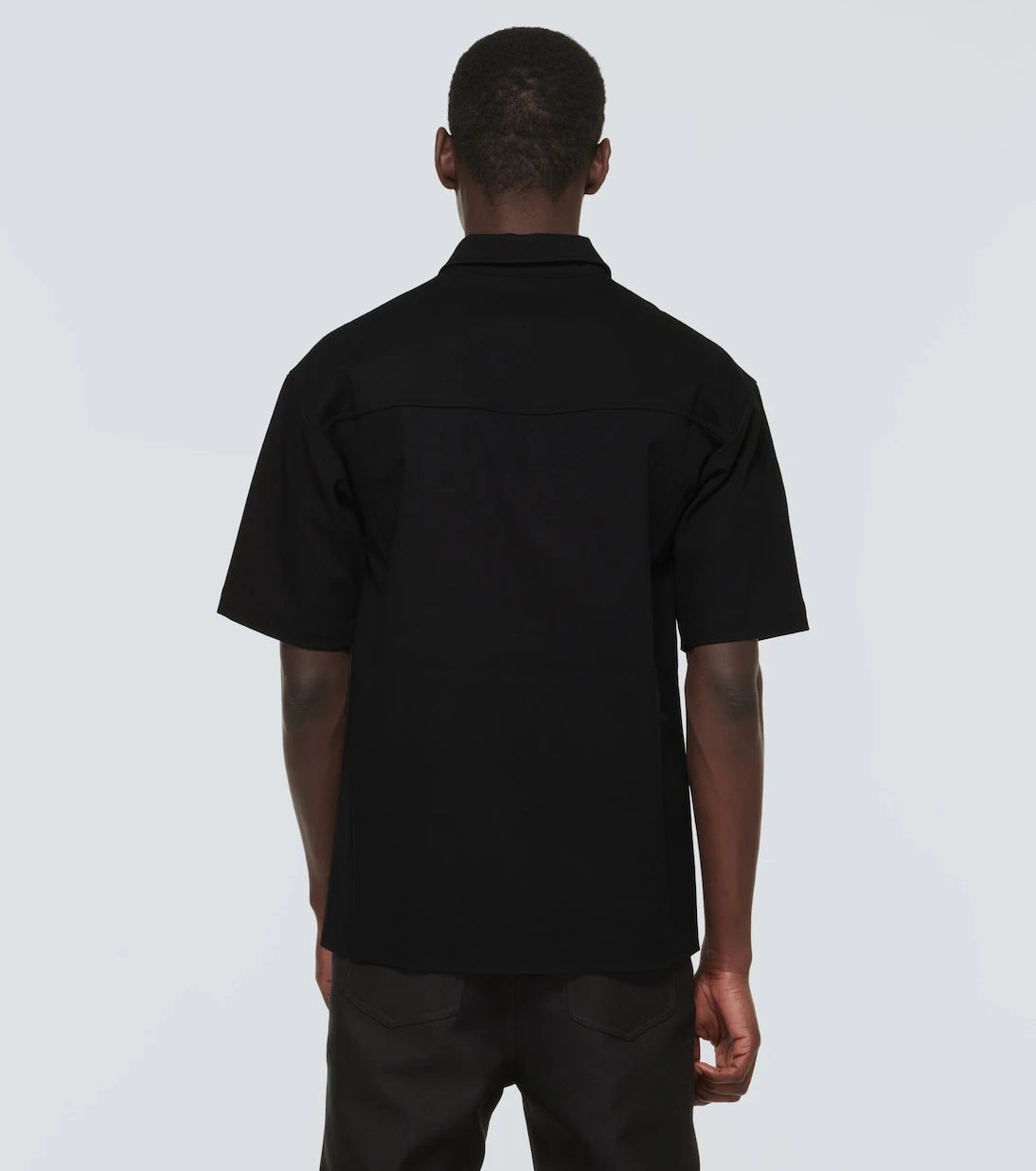 Nanushka - Cotton blend short-sleeved shirt