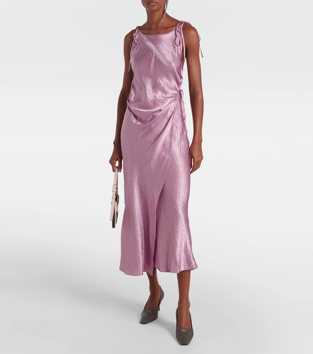 Acne Studios - Satin midi dress
