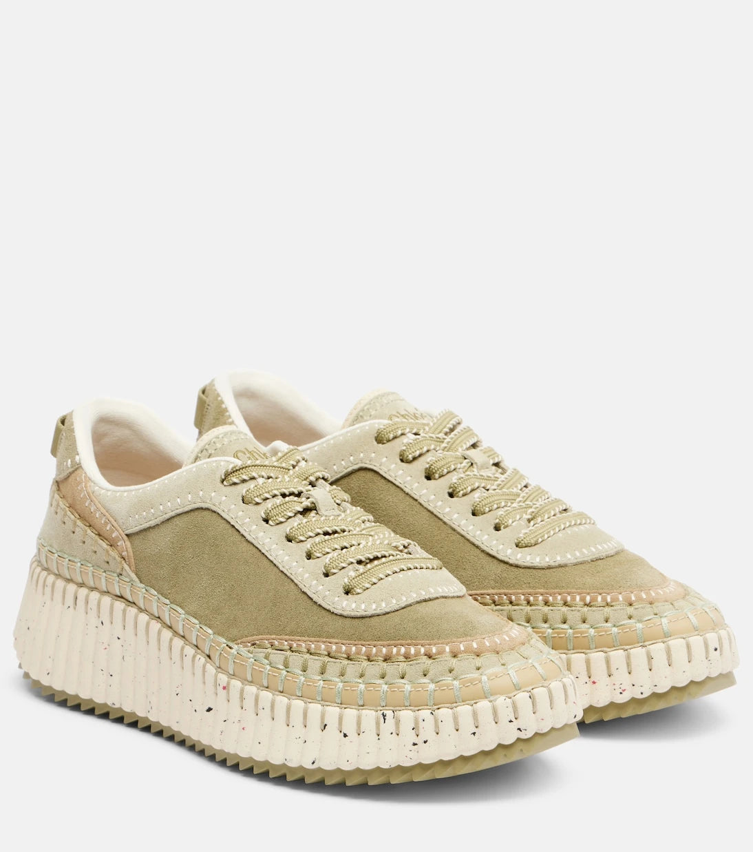 Chloé - Nama suede sneakers
