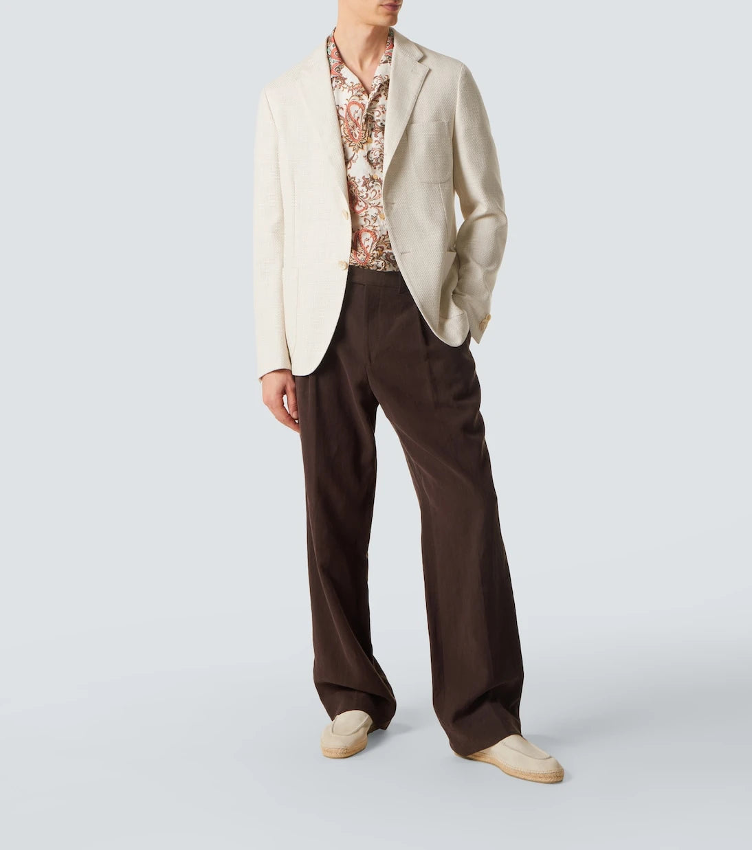 Etro - Pamuk ve yün blazer