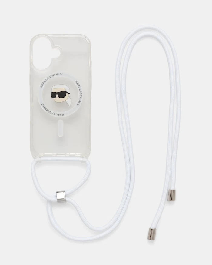 Karl Lagerfeld iPhone 16 telefon kılıfı