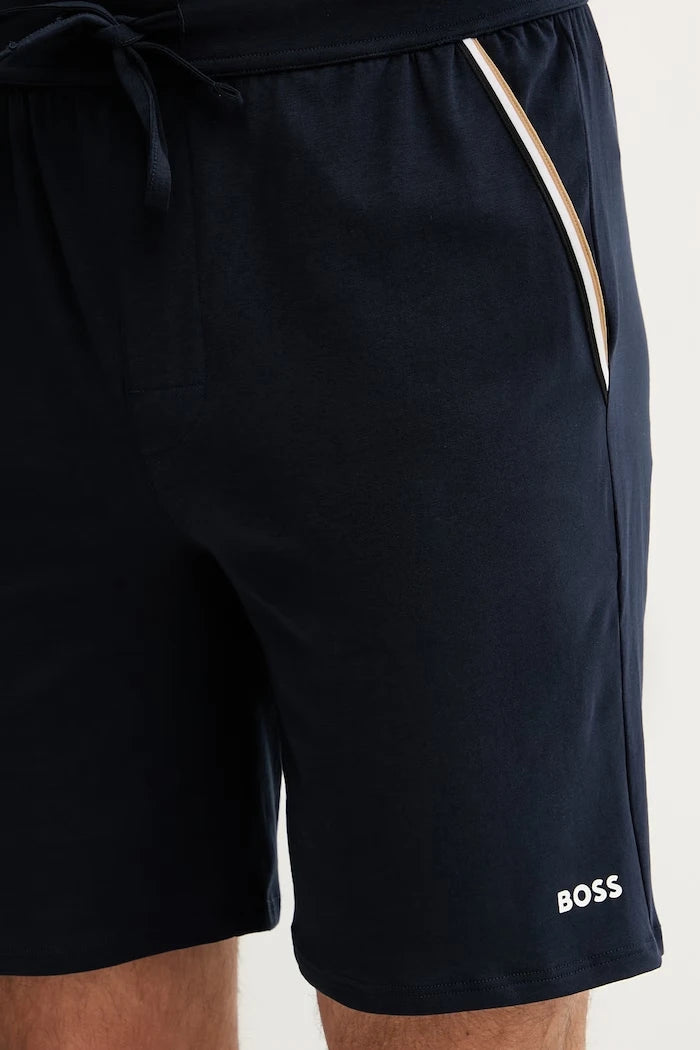 BOSS Erkek Pamuk ve Elastan Ev Şortu Unique Shorts CW