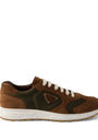 Prada Re-Nylon and Suede Prax 2.0 Sneakers