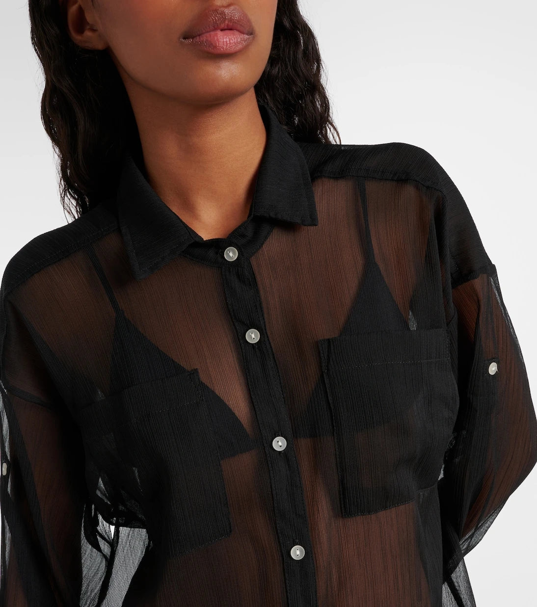 Jade Swim - Mika mesh shirt dress