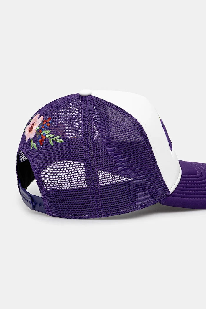 Шапка с козирка New Era NBA Flower Trucker Lakers