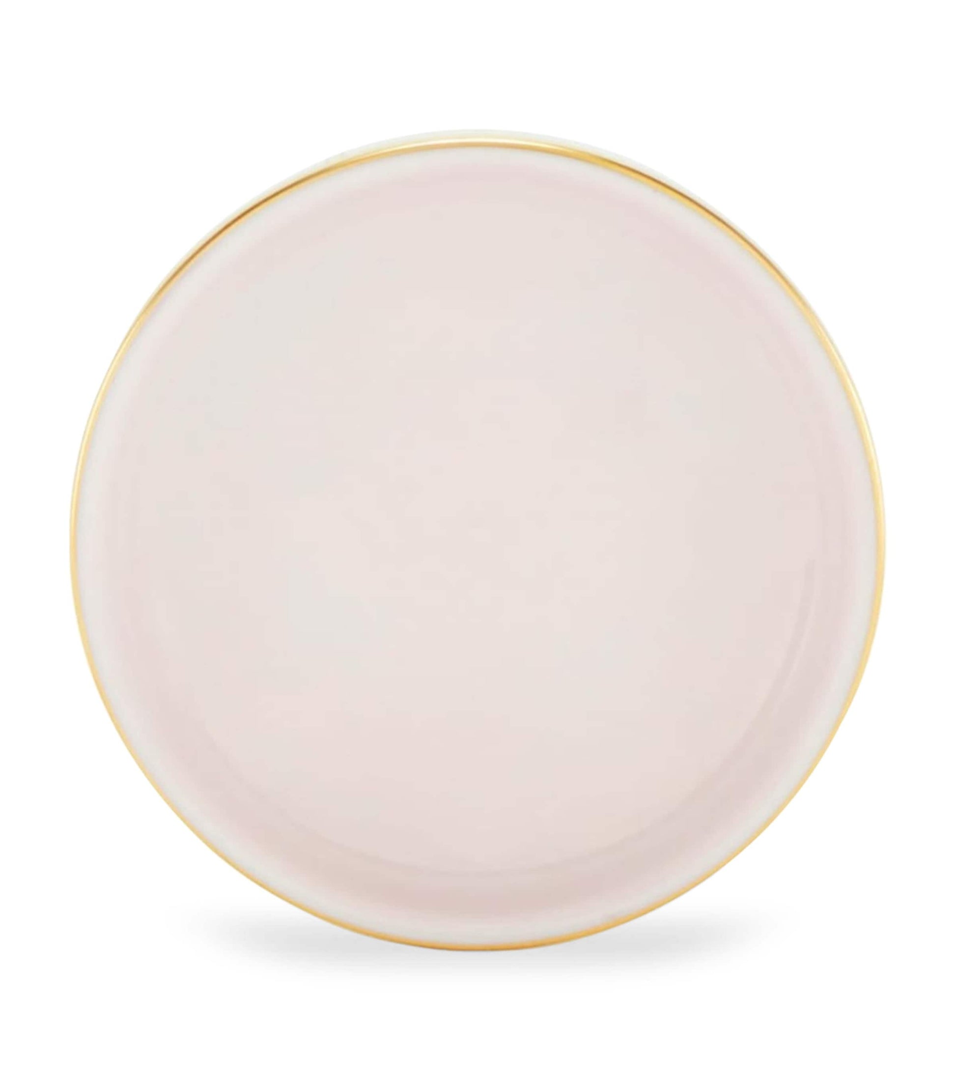 GINORI 1735 Porcelain Colonna Diva Rosa Butter Dish (10cm)