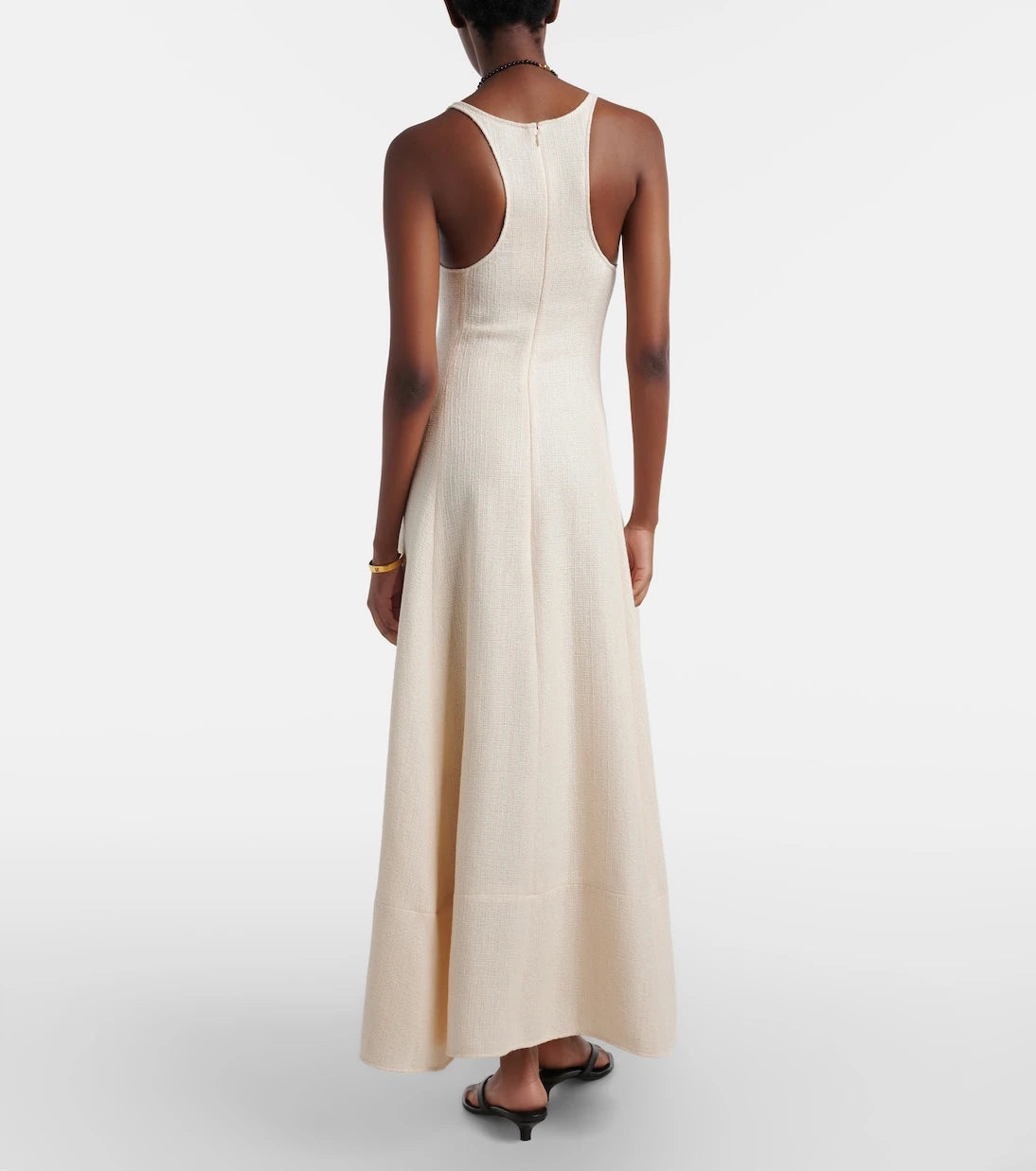 Toteme - Cotton tweed maxi dress