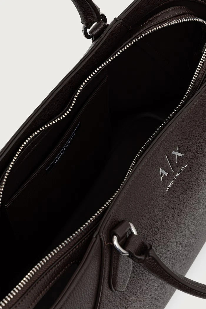 Armani Exchange kadın crossbody suni deri çanta