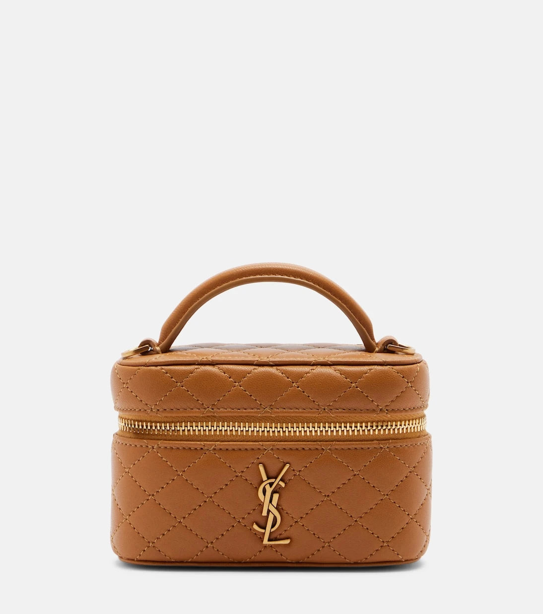 Saint Laurent - Gaby Micro leather vanity bag