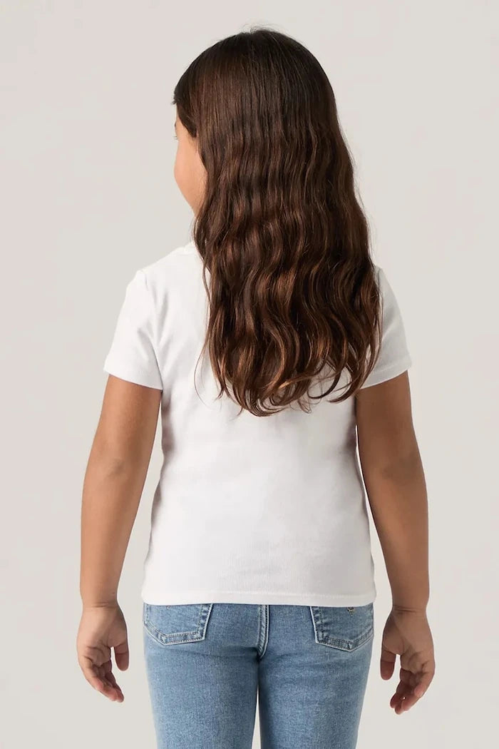 Детска тениска Levi's RIB MEET AND GREET JAM TEE