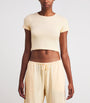 Yellow Lauren Cropped T-Shirt
