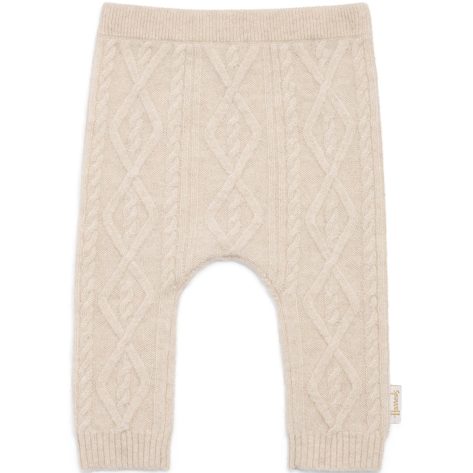 Harrods Cashmere Cable-Knit Trousers (0-18 Months)
