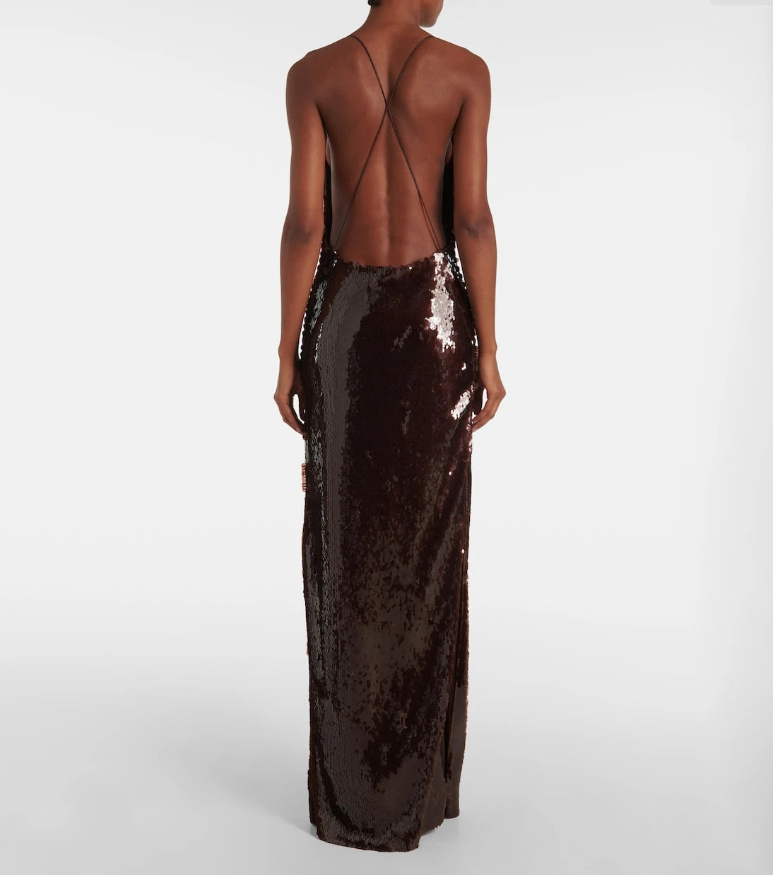 Magda Butrym - Sequined draped gown