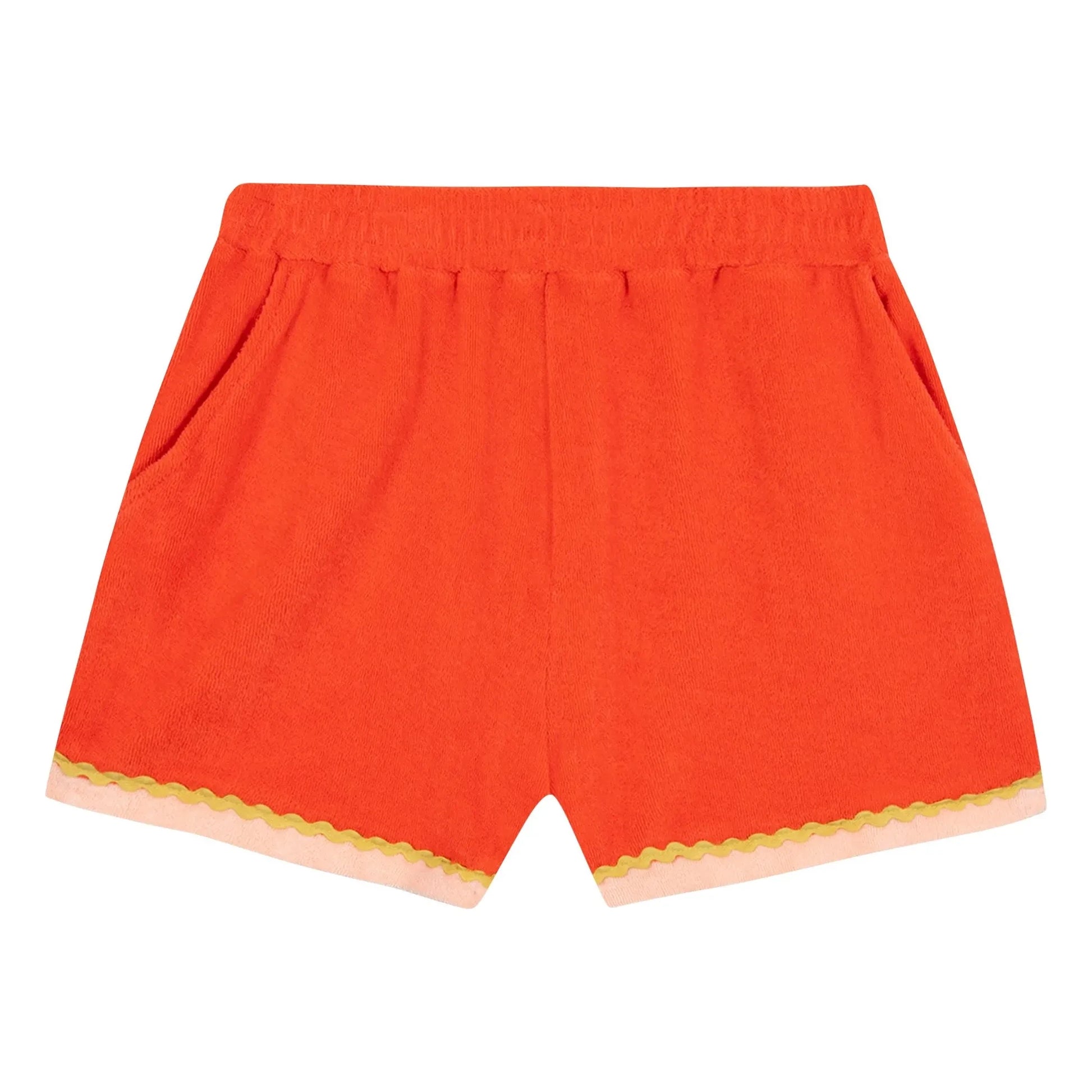 Bonton - Livi Towelling Shorts | Red