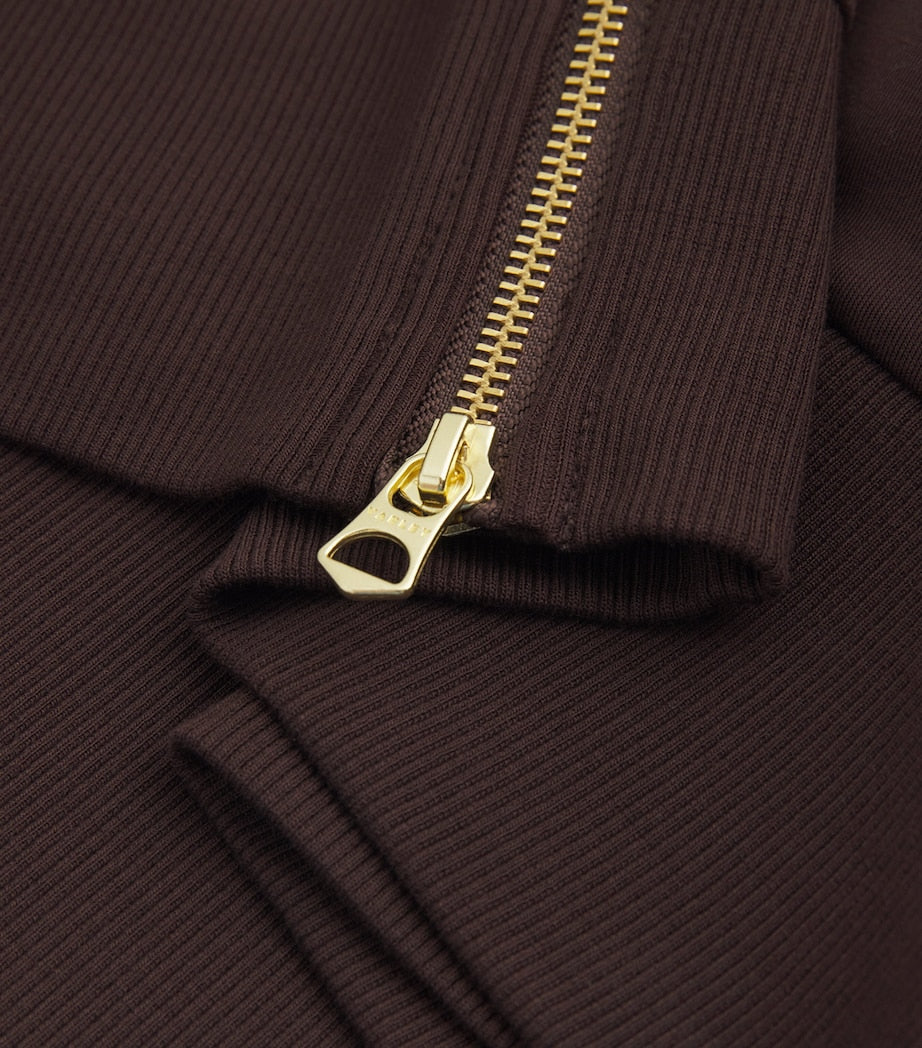 Varley Brown DoubleSoft Gabriella Sweatshirt