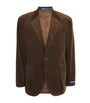 Polo Ralph Lauren Brown Corduroy Single-Breasted Blazer