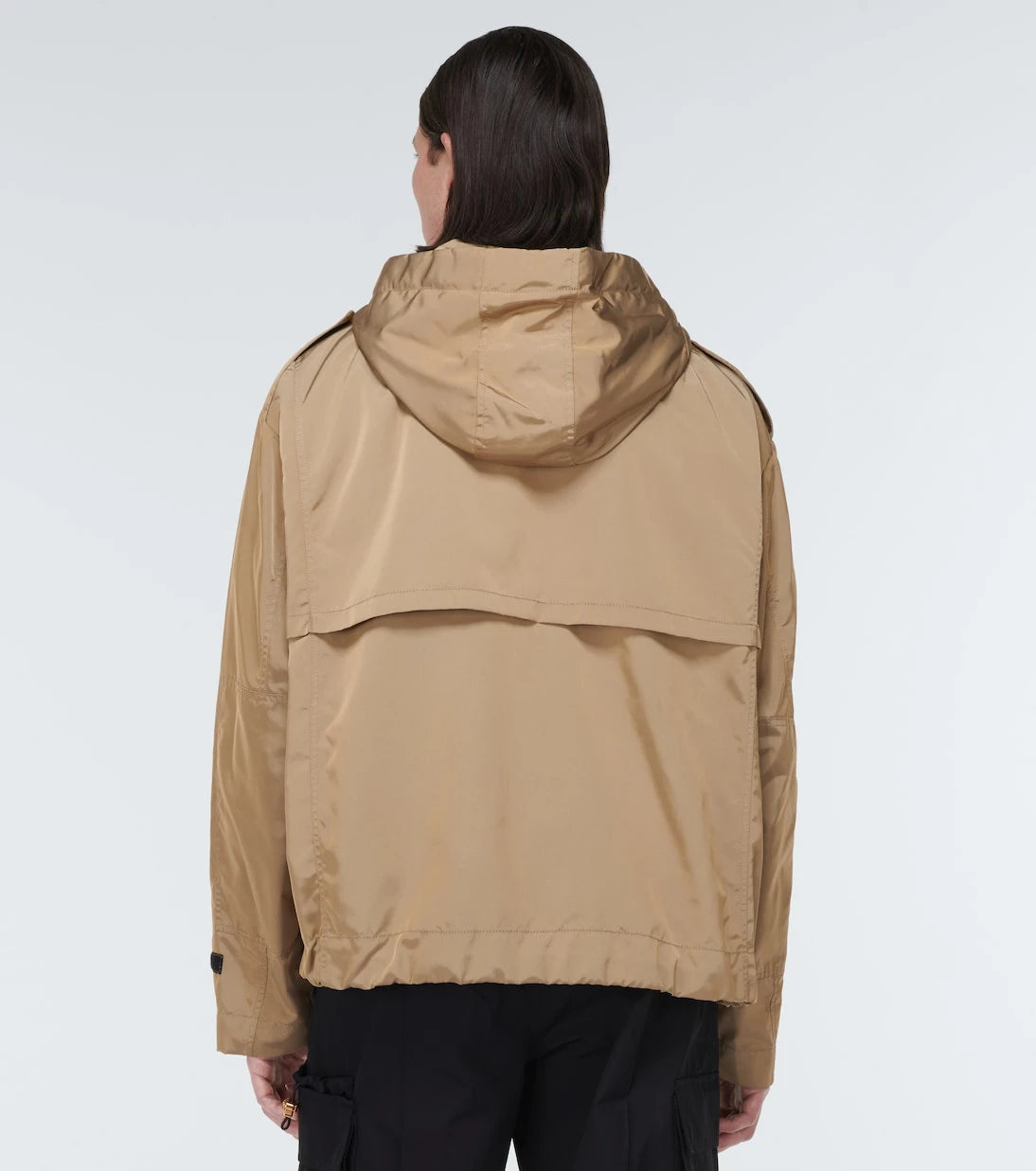 Versace - Hooded nylon jacket