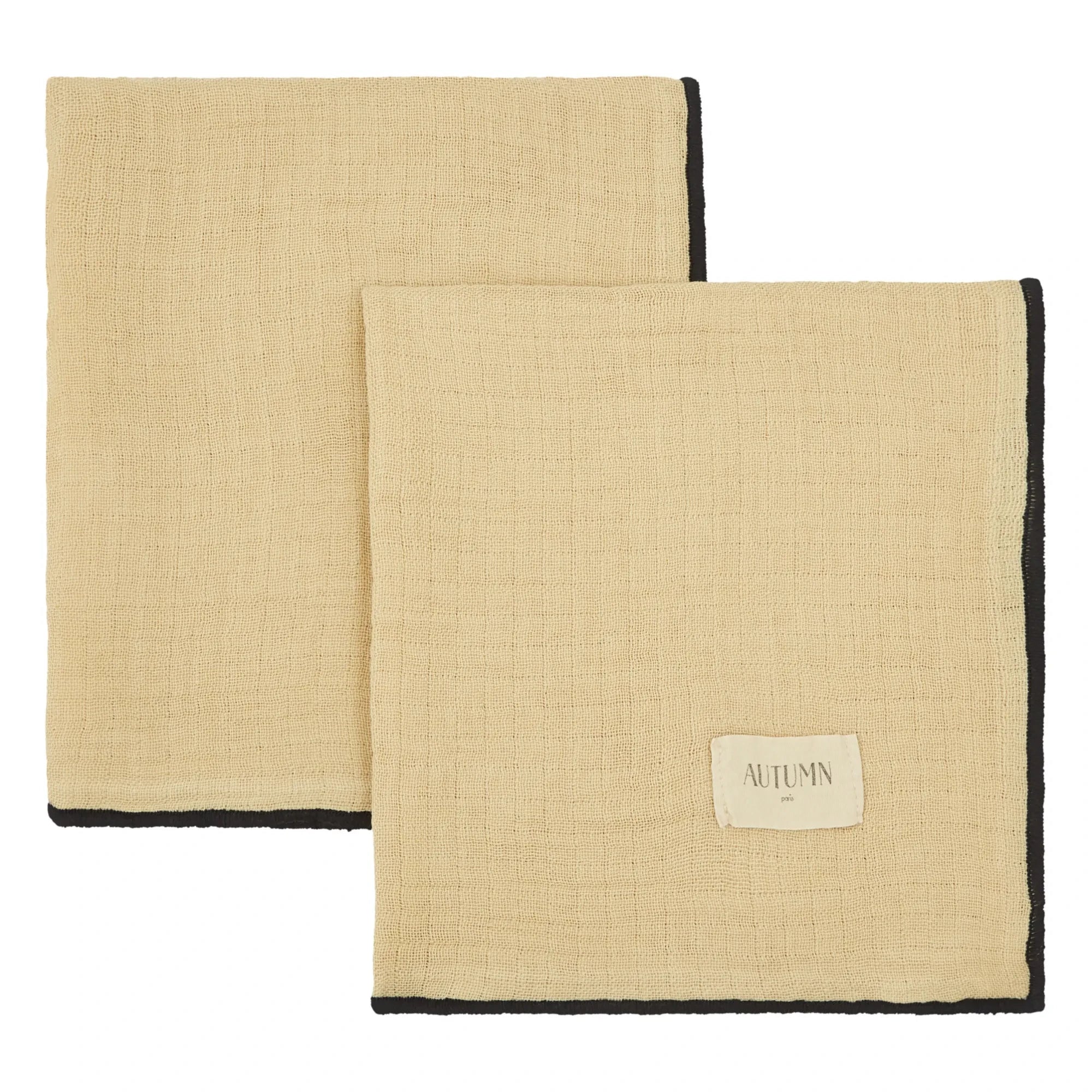 Autumn - Muslin Napkins - Set of 2 | Sand