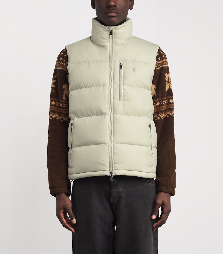 Polo Ralph Lauren Neutral Down Gorham Gilet