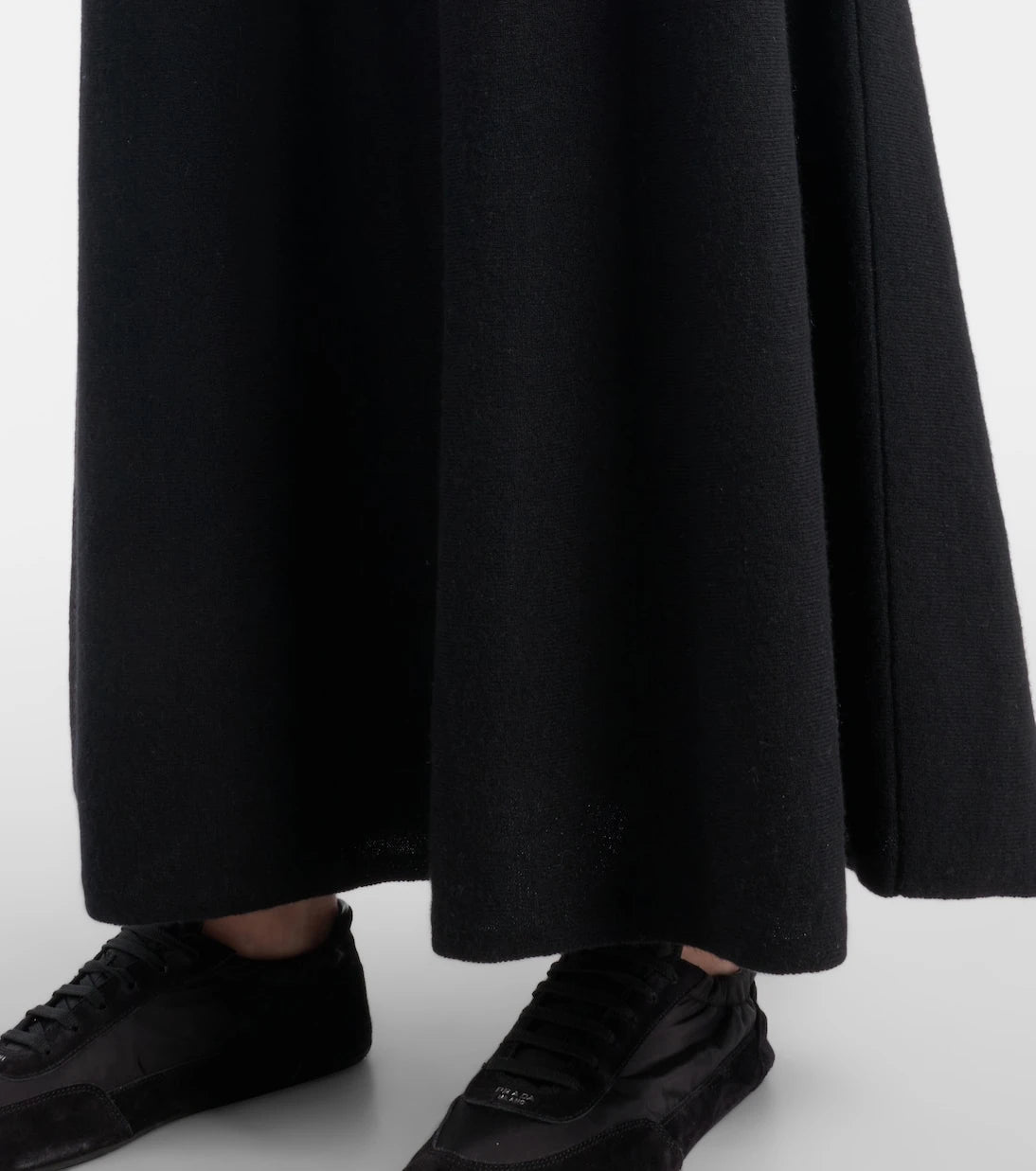 Lisa Yang - Torie high-rise cashmere maxi skirt