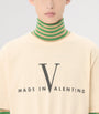 Valentino Garavani Cotton Made in Valentino Logo T-Shirt