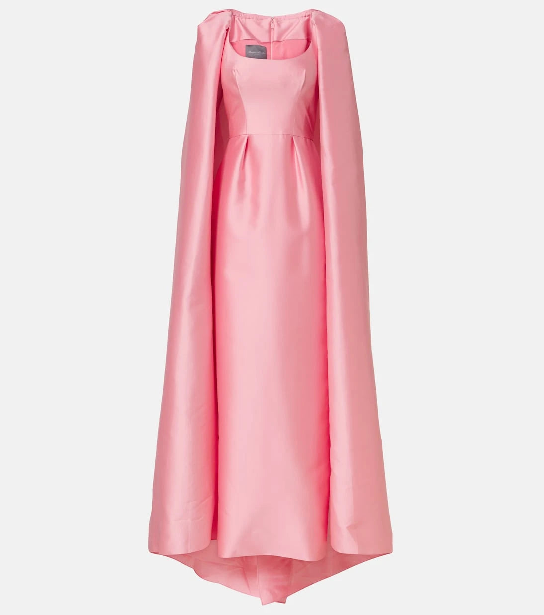 Monique Lhuillier - Caped mikado gown