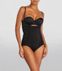 SPANX Black SPANXsculpt OnCore Open-Bust Brief Bodysuit - Firm Control