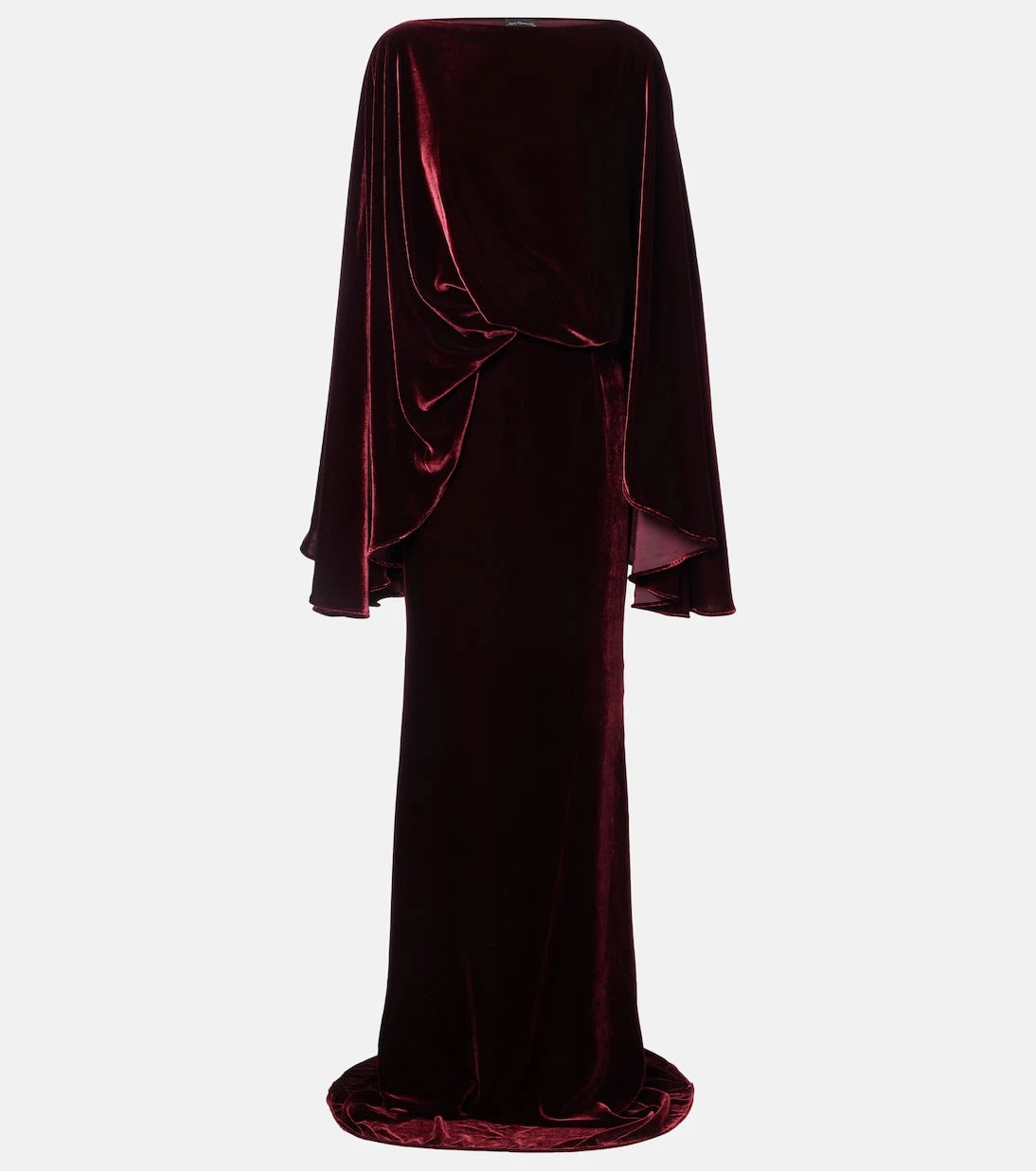 Taller Marmo - Musidora draped velvet gown