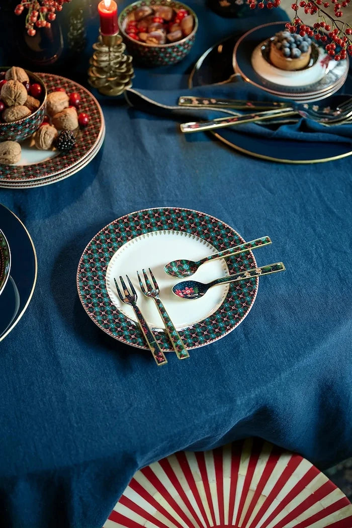 Комплект лъжици Pip Studio Enamelled Berry Blues (4 броя)