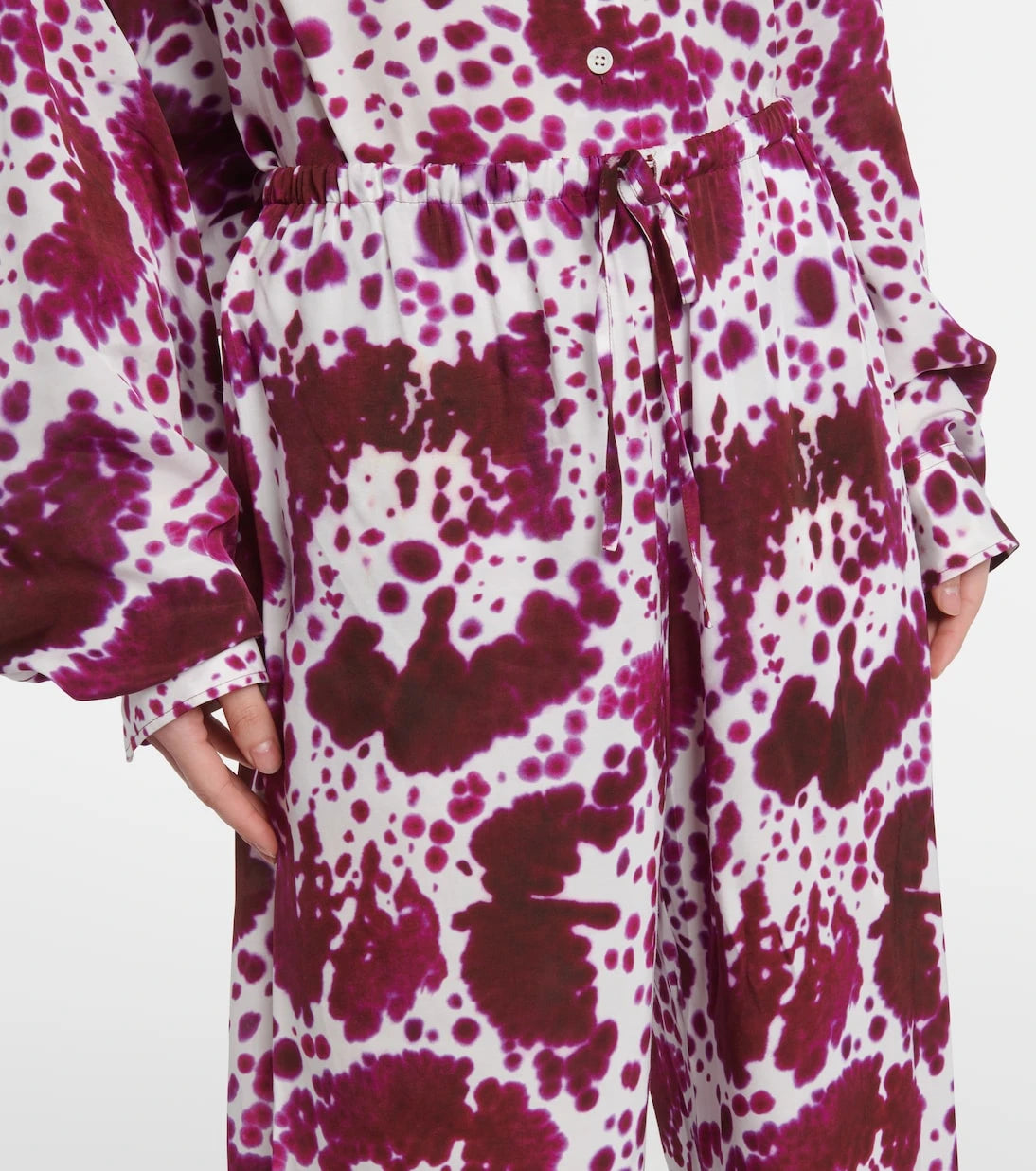 Dries Van Noten - Crêpe straight pants