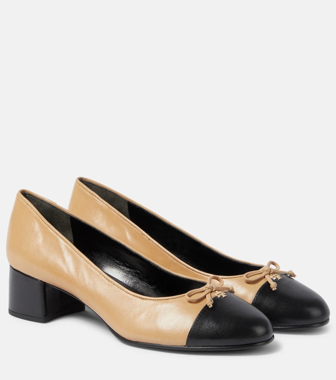 Tory Burch - Bow-detail leather pumps