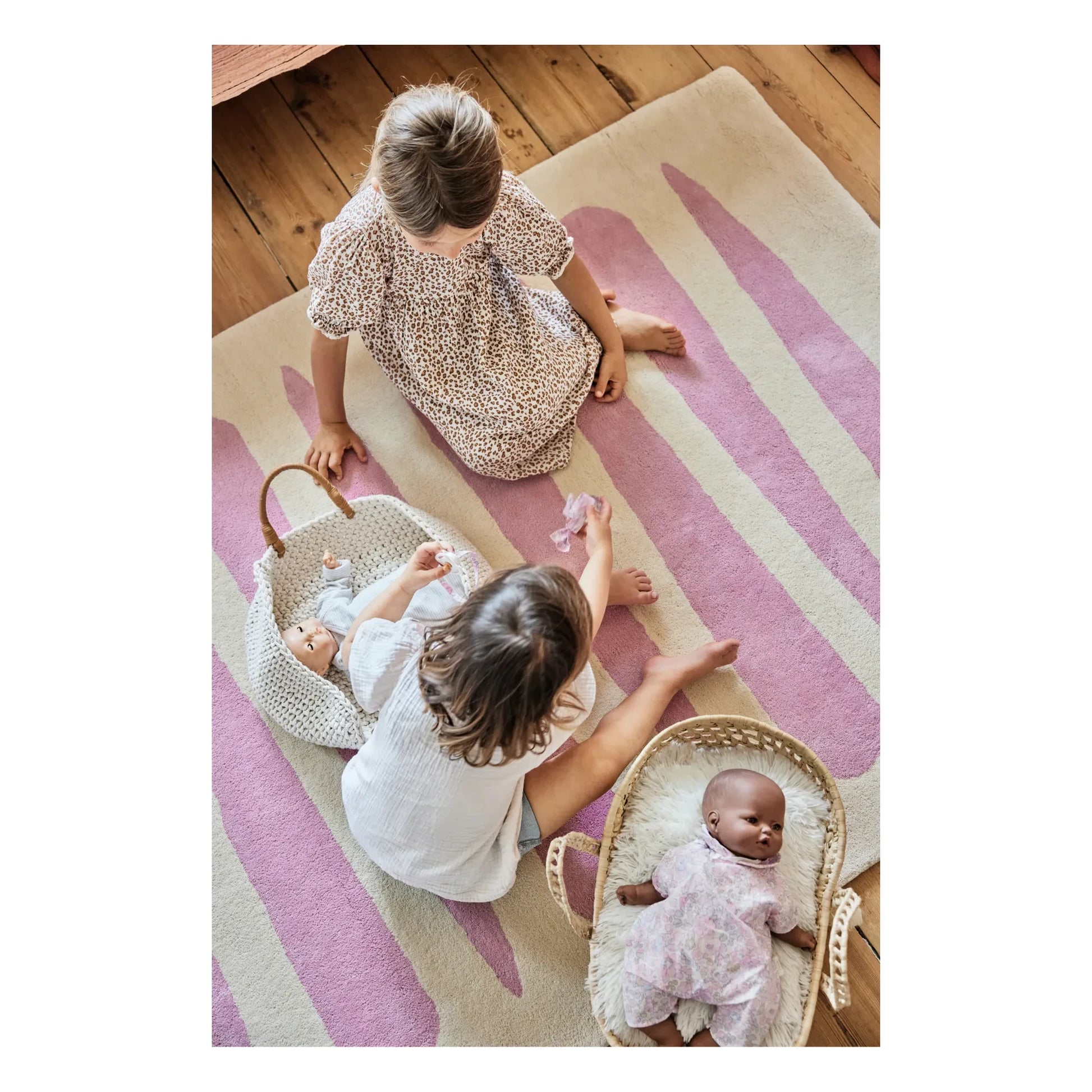 Bleuu-studio - Mikado Rug | Pink