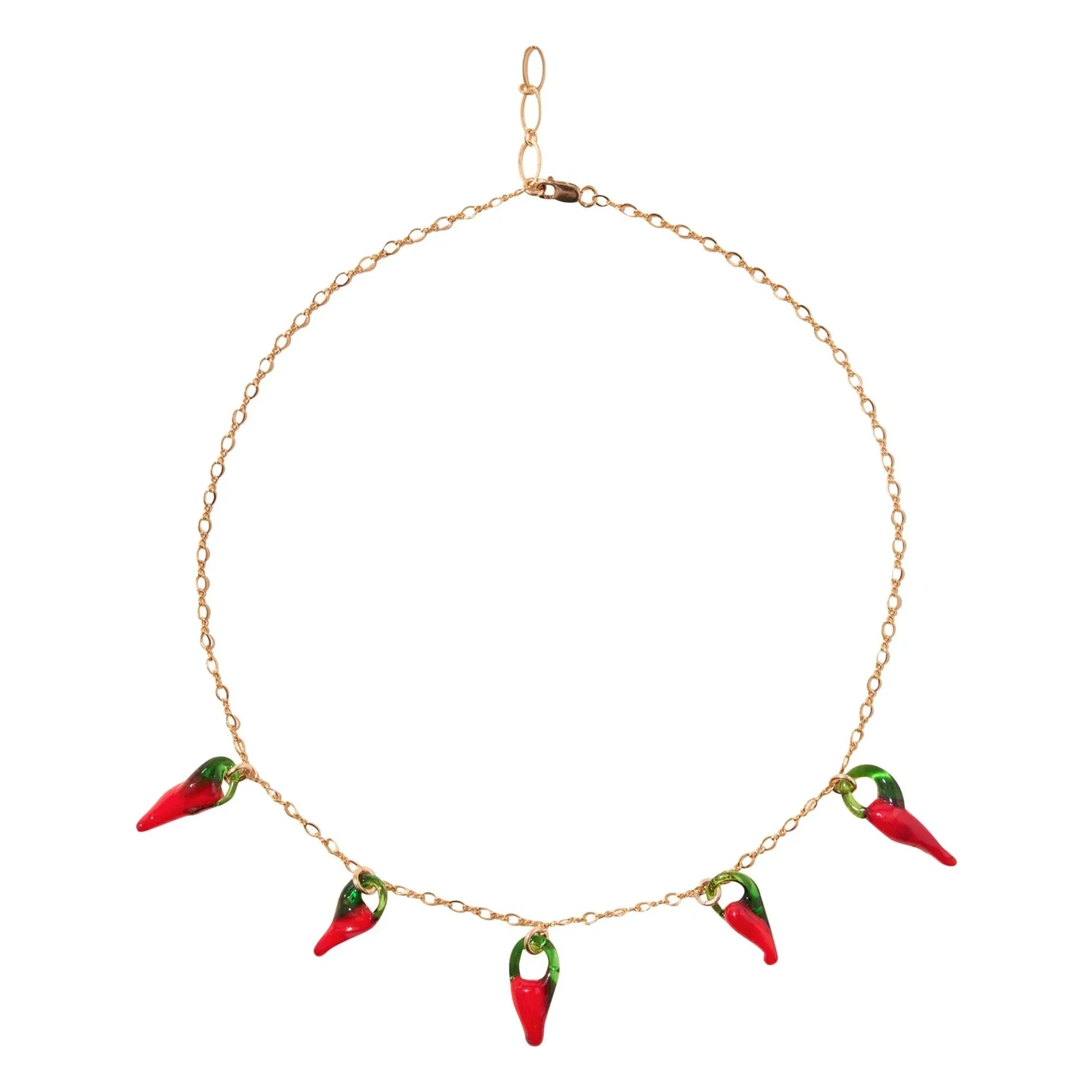 Camille Colette Studio - Chilli necklace | Red