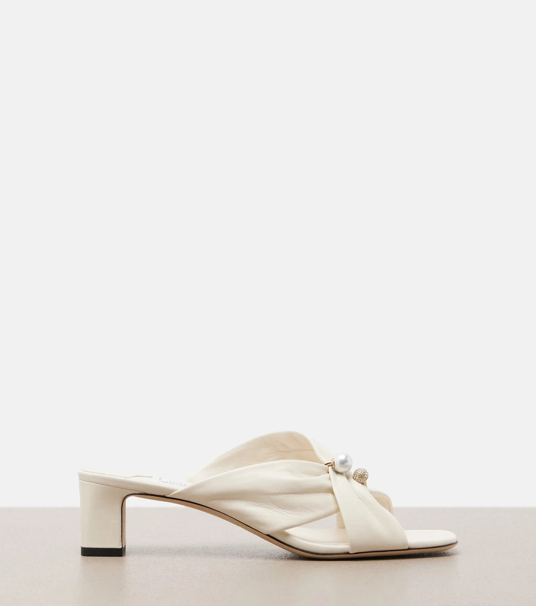 Jimmy Choo - Rafi embellished leather mules