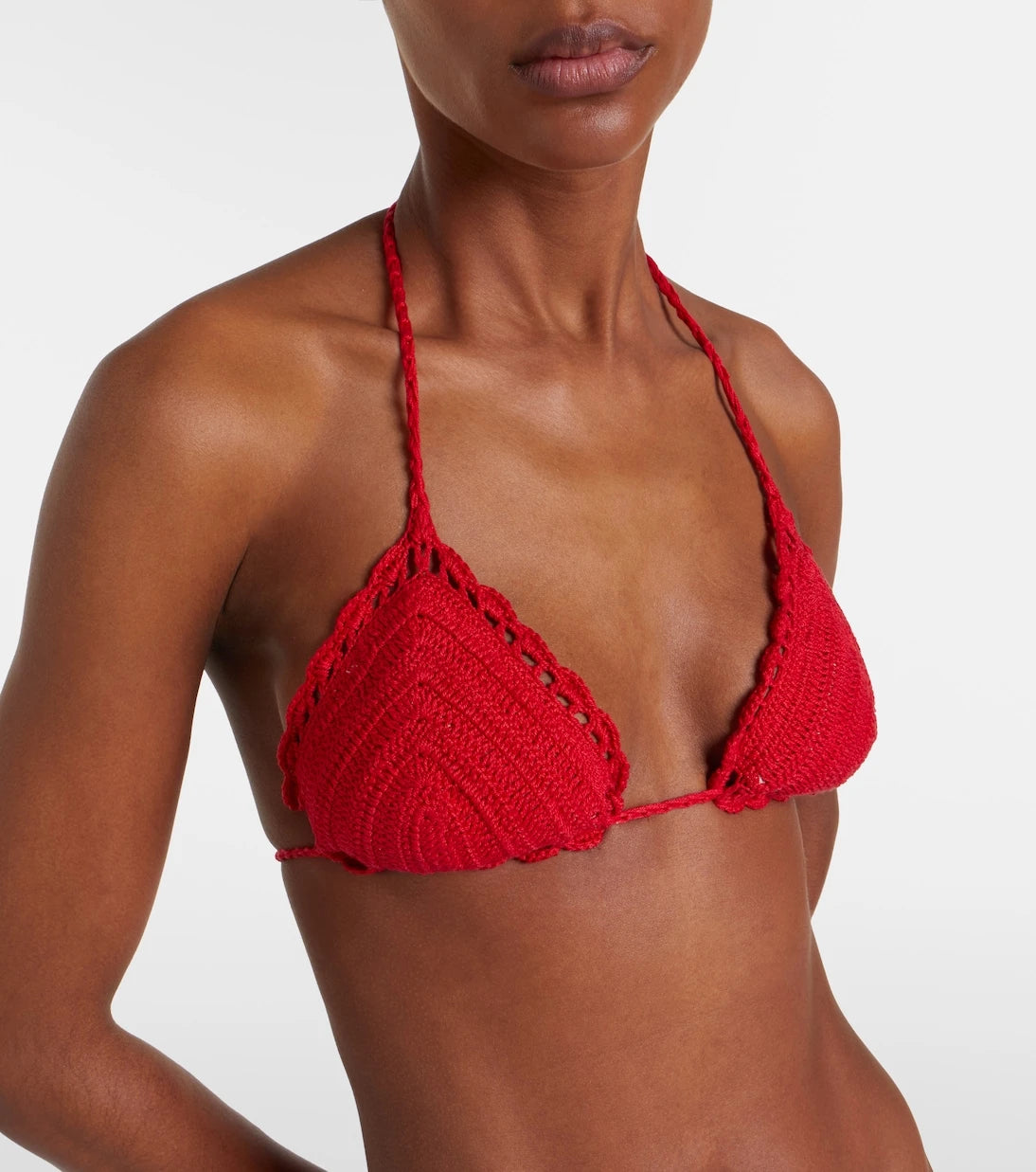 Anna Kosturova - Crochet cotton bikini top