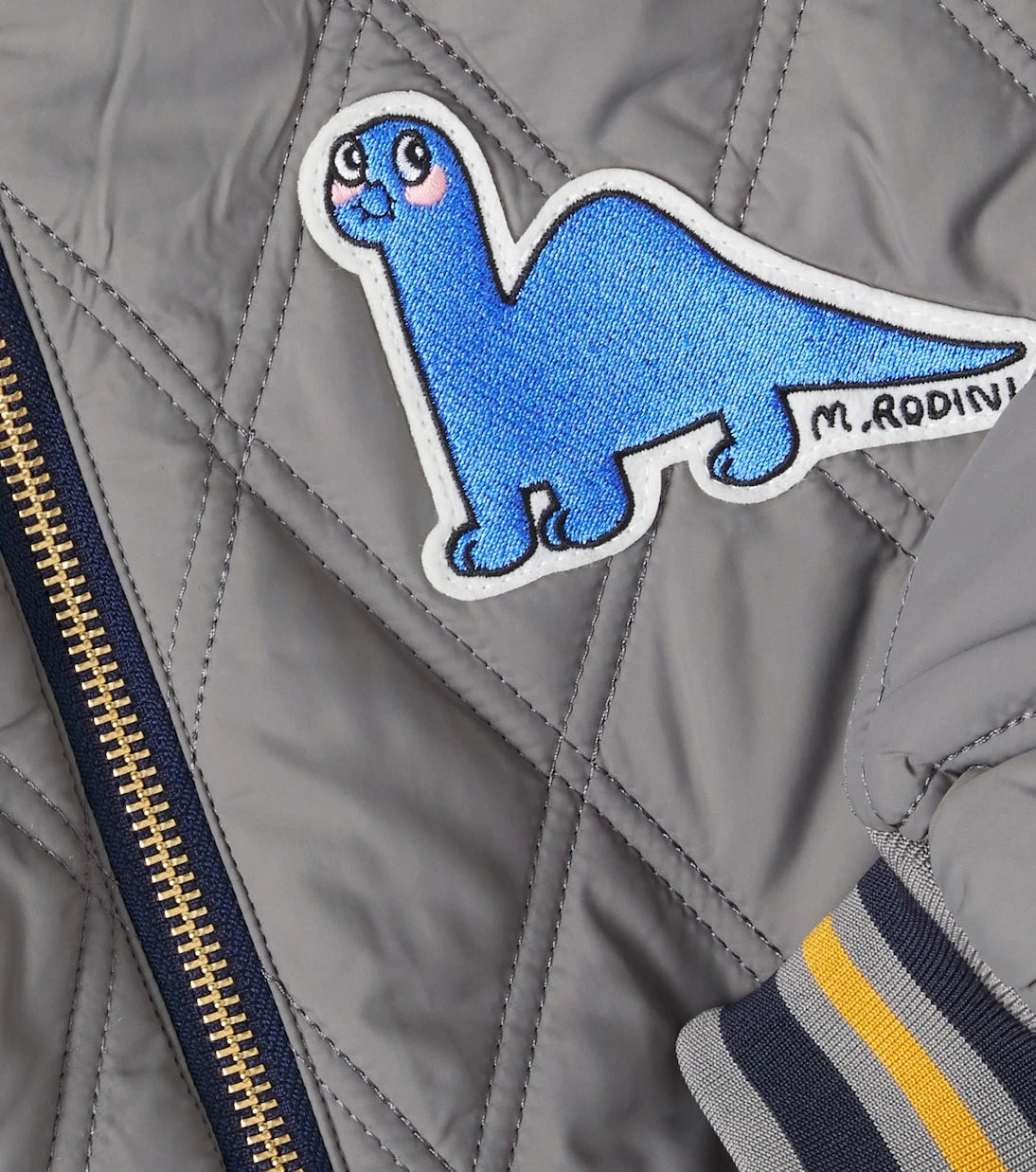Mini Rodini - Dino quilted coat