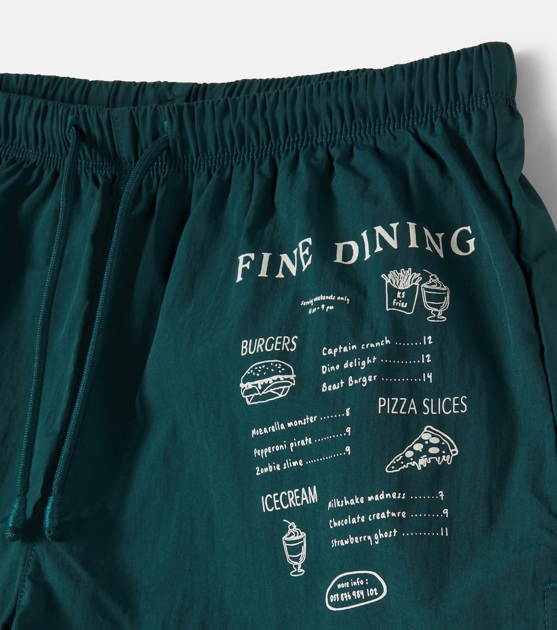 Konges Sløjd - Pomio printed swim trunks