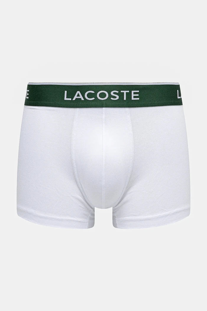 Lacoste erkek pamuklu elastan dar kesim boxer 3'lü