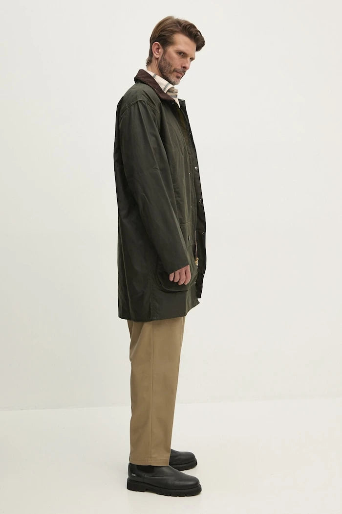 Barbour дълго яке мъжко от памук