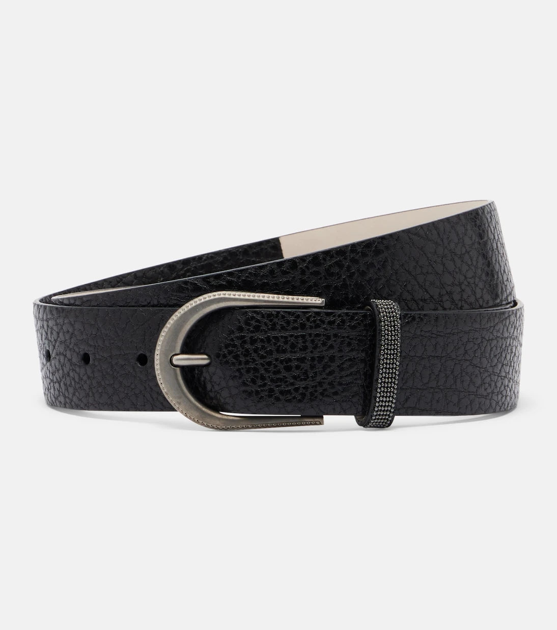 Brunello Cucinelli - Monili leather belt
