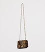Brown Loubi54 Pony Hair Clutch Bag
